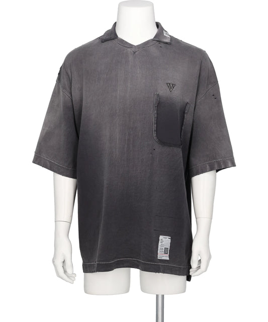Maison MIHARA YASUHIRO(メゾンミハラヤスヒロ) SUN FADED COLLARED TEE
