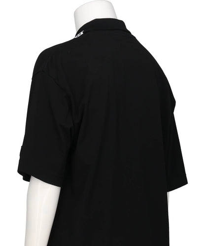 DON'T TAG ME FLOCKY COLLARED TEE