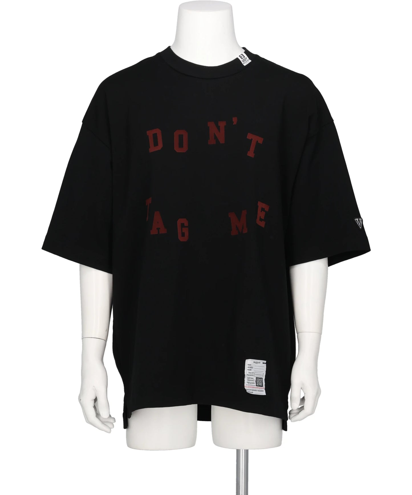 Maison MIHARA YASUHIRO(メゾンミハラヤスヒロ) DON'T TAG ME FLOCKY TEE