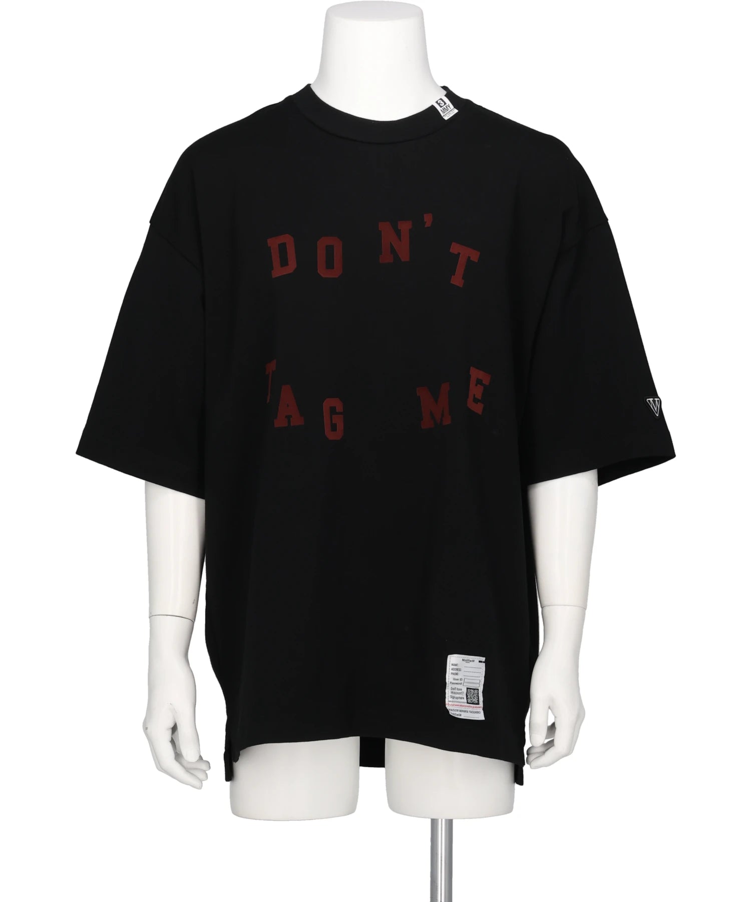 Maison MIHARA YASUHIRO(メゾンミハラヤスヒロ) DON'T TAG ME FLOCKY TEE