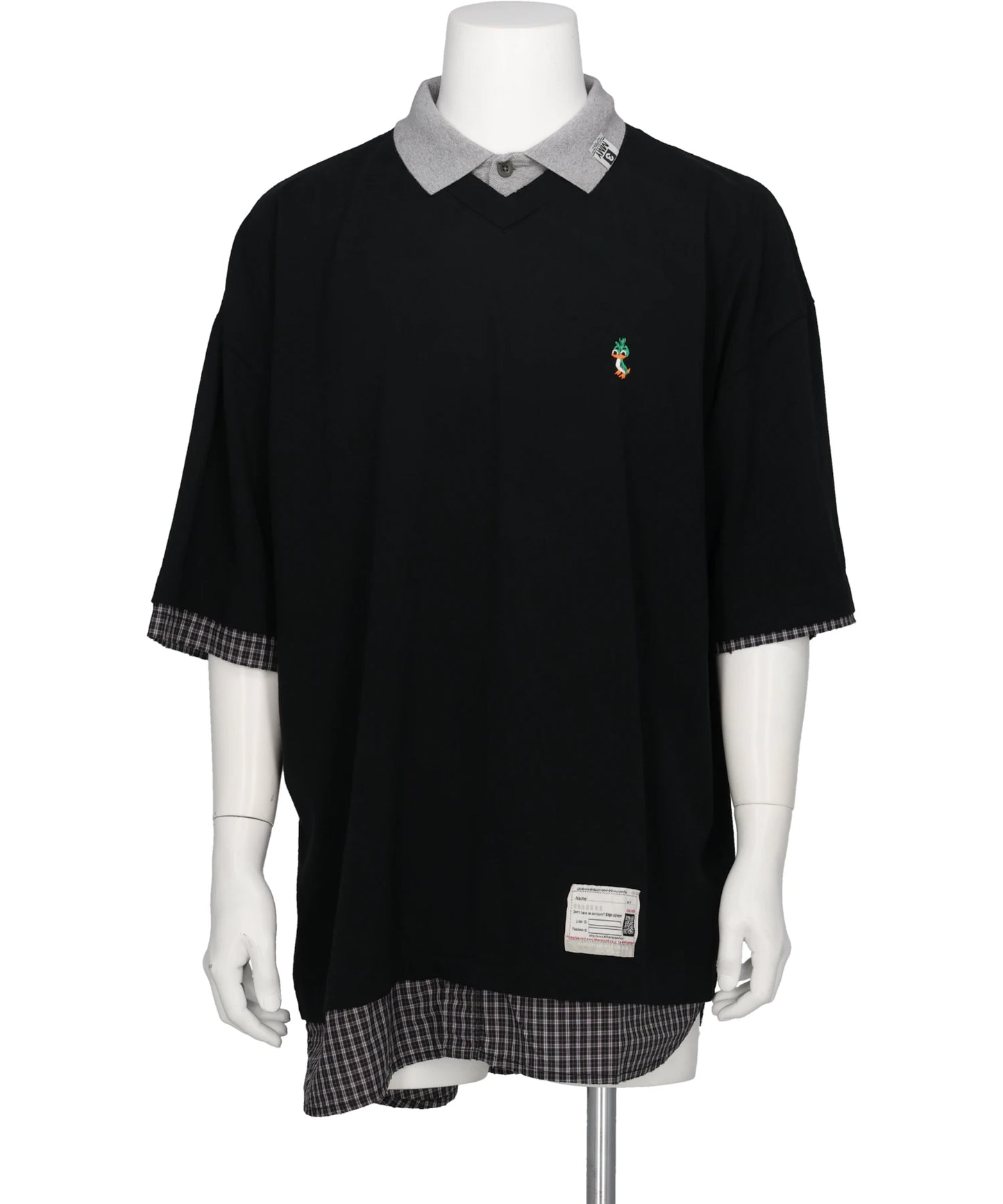 Maison MIHARA YASUHIRO(メゾンミハラヤスヒロ) 2026AW TRIPLE LAYERED TEE A17TS611