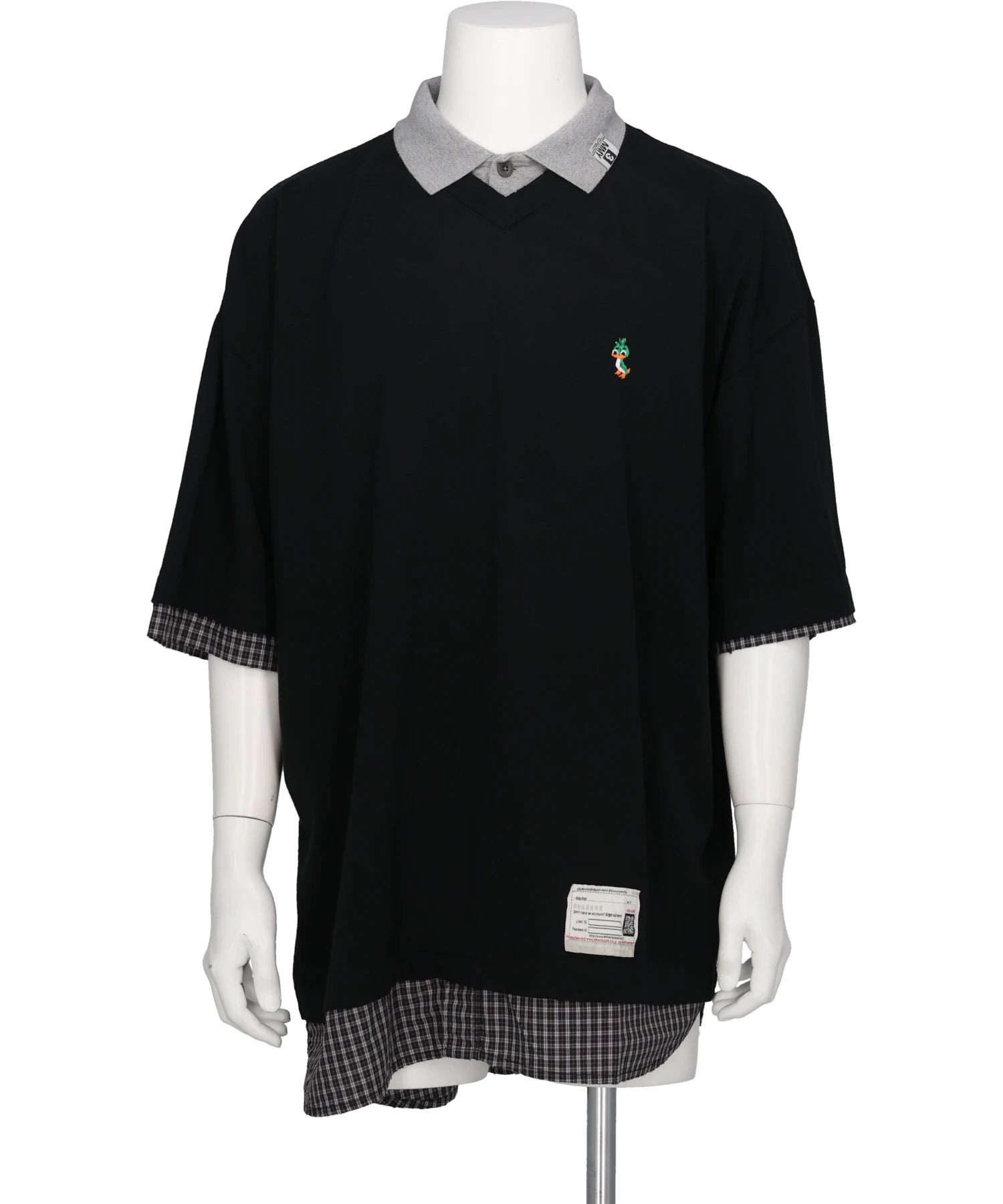 Maison MIHARA YASUHIRO(メゾンミハラヤスヒロ) 2026AW TRIPLE LAYERED TEE A17TS611