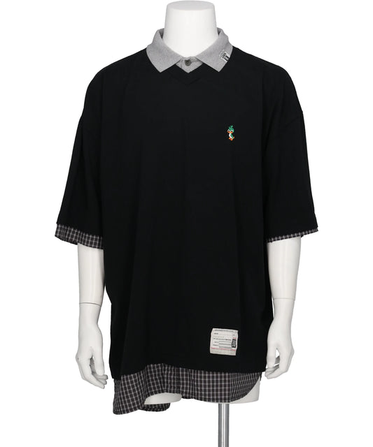 Maison MIHARA YASUHIRO(メゾンミハラヤスヒロ) 2026AW TRIPLE LAYERED TEE A17TS611