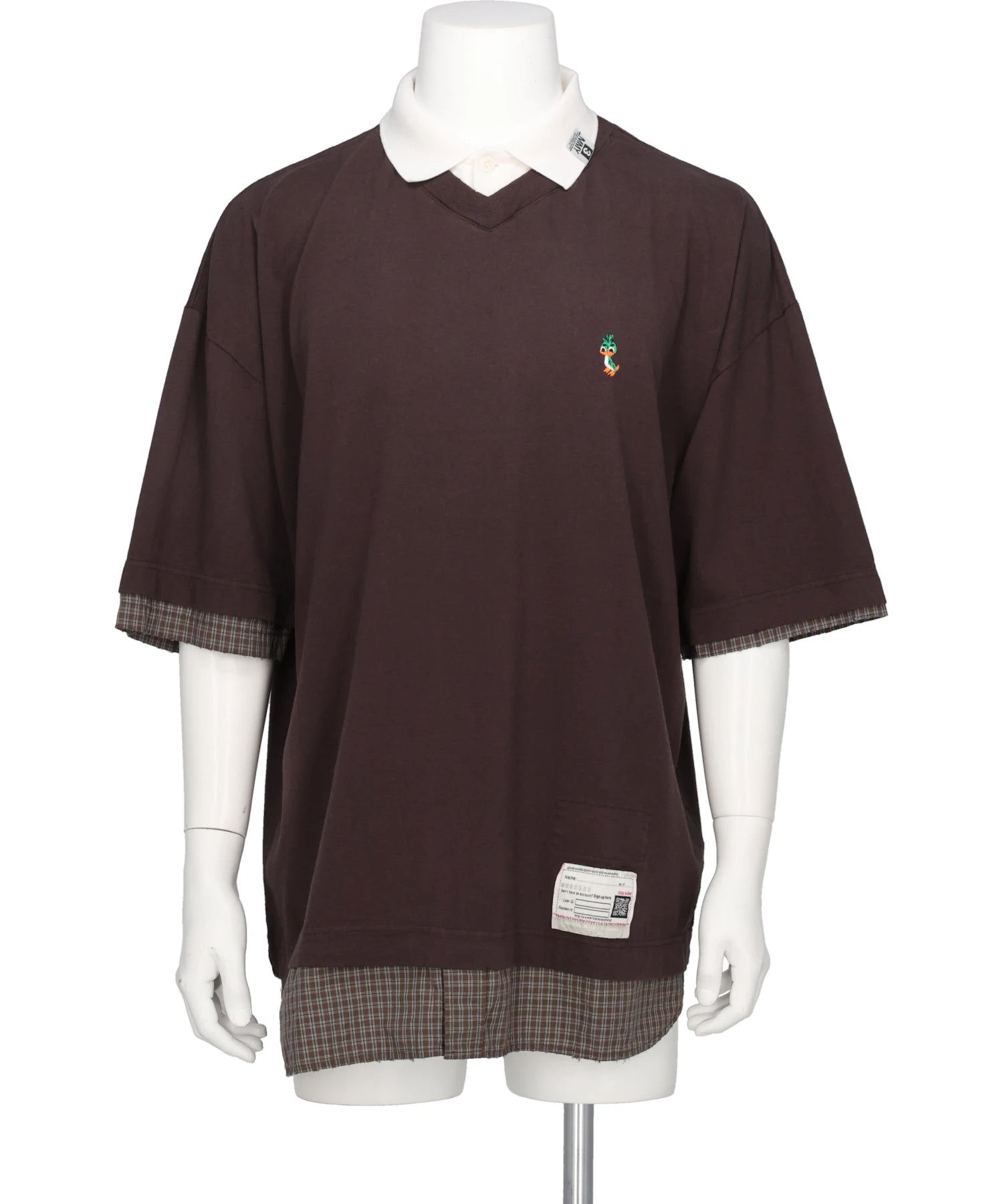 Maison MIHARA YASUHIRO(メゾンミハラヤスヒロ) 2026AW TRIPLE LAYERED TEE A17TS611