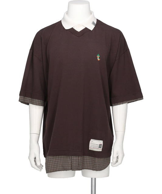 Maison MIHARA YASUHIRO(メゾンミハラヤスヒロ) 2026AW TRIPLE LAYERED TEE A17TS611