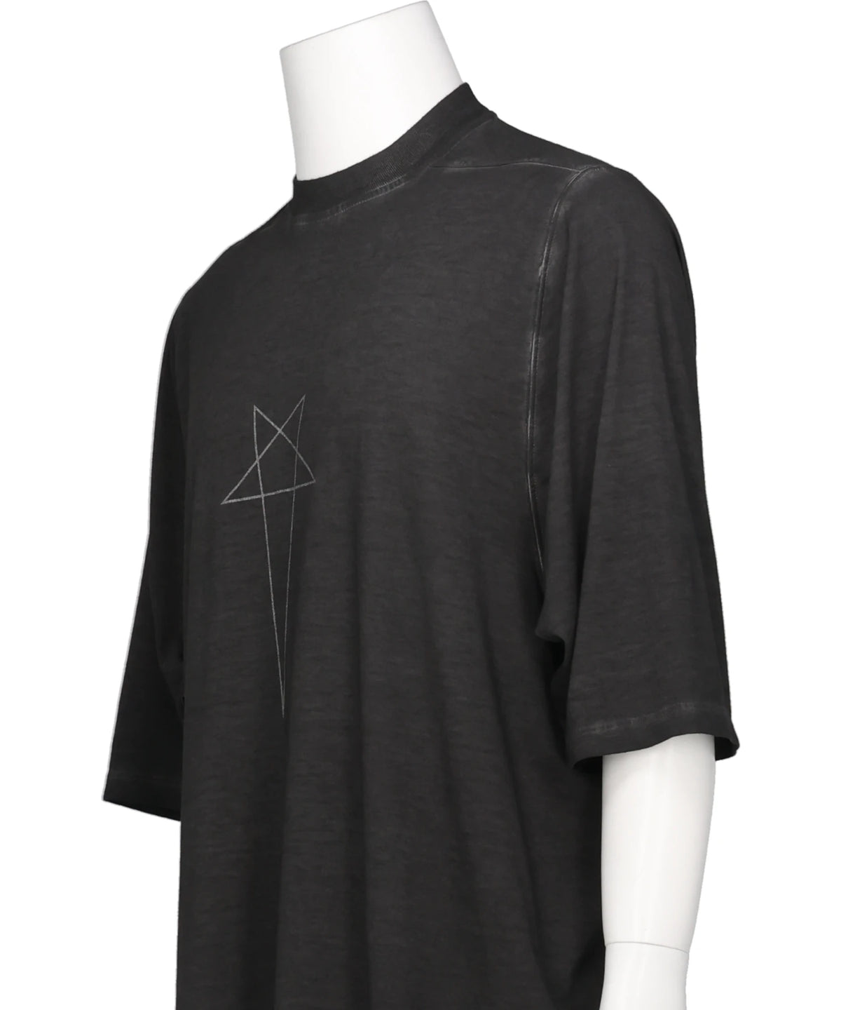 JUMBO SS T - FADED BLACK/SILVER