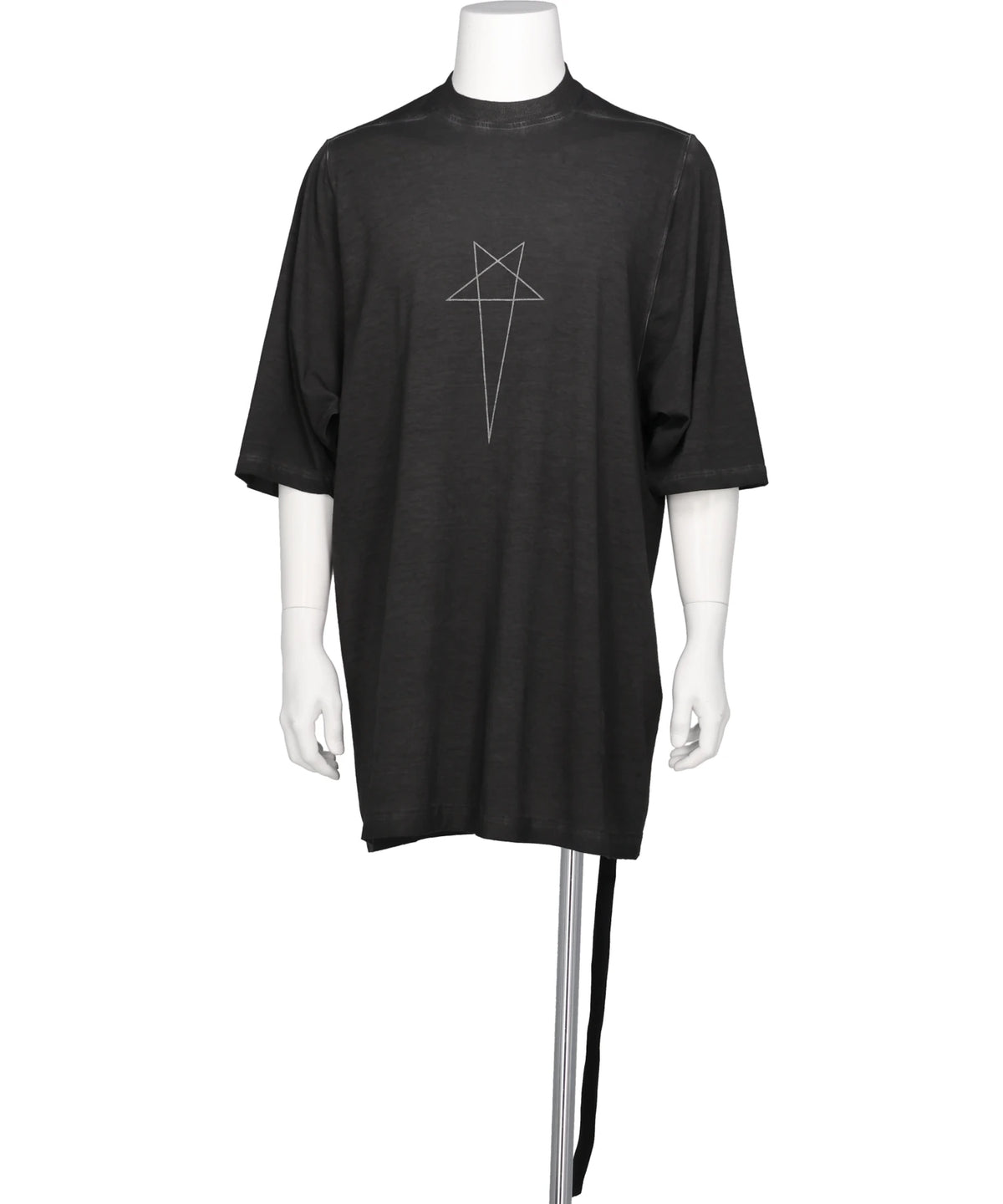 JUMBO SS T - FADED BLACK/SILVER
