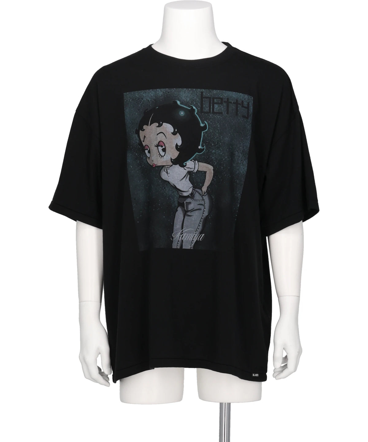 KAMIYA(カミヤ)"I’M COMING OUT"BETTY BOOP TEE T/C