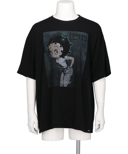 KAMIYA(カミヤ)"I’M COMING OUT"BETTY BOOP TEE T/C