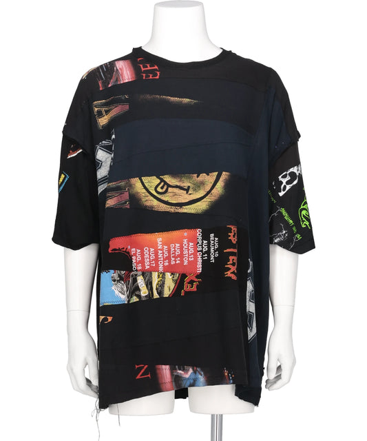 NEWSED / PATCHWORK BAND TEE