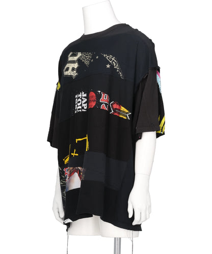 NEWSED / PATCHWORK BAND TEE