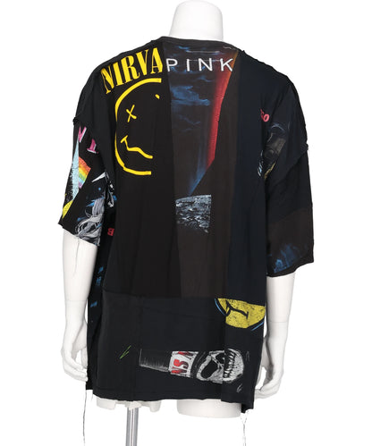 NEWSED / PATCHWORK BAND TEE