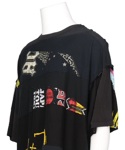 NEWSED / PATCHWORK BAND TEE