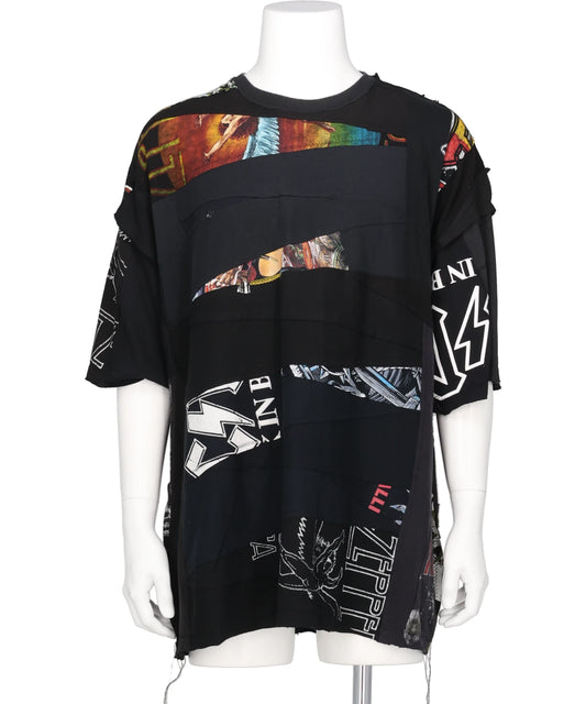 NEWSED / PATCHWORK BAND TEE