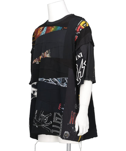 NEWSED / PATCHWORK BAND TEE