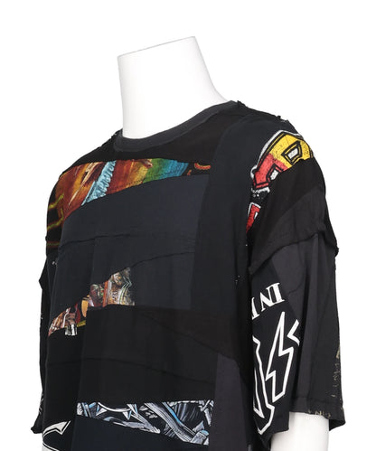 NEWSED / PATCHWORK BAND TEE