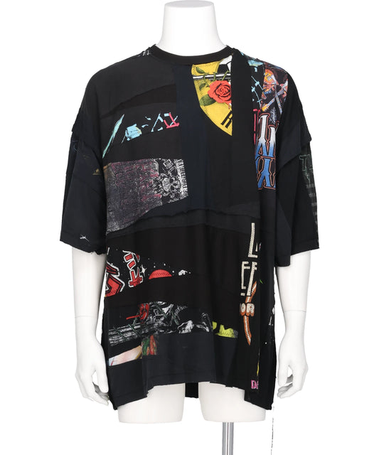 NEWSED / PATCHWORK BAND TEE