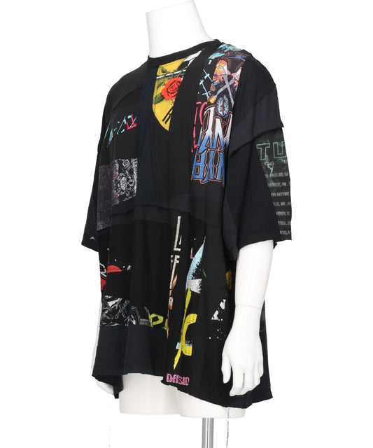 NEWSED / PATCHWORK BAND TEE
