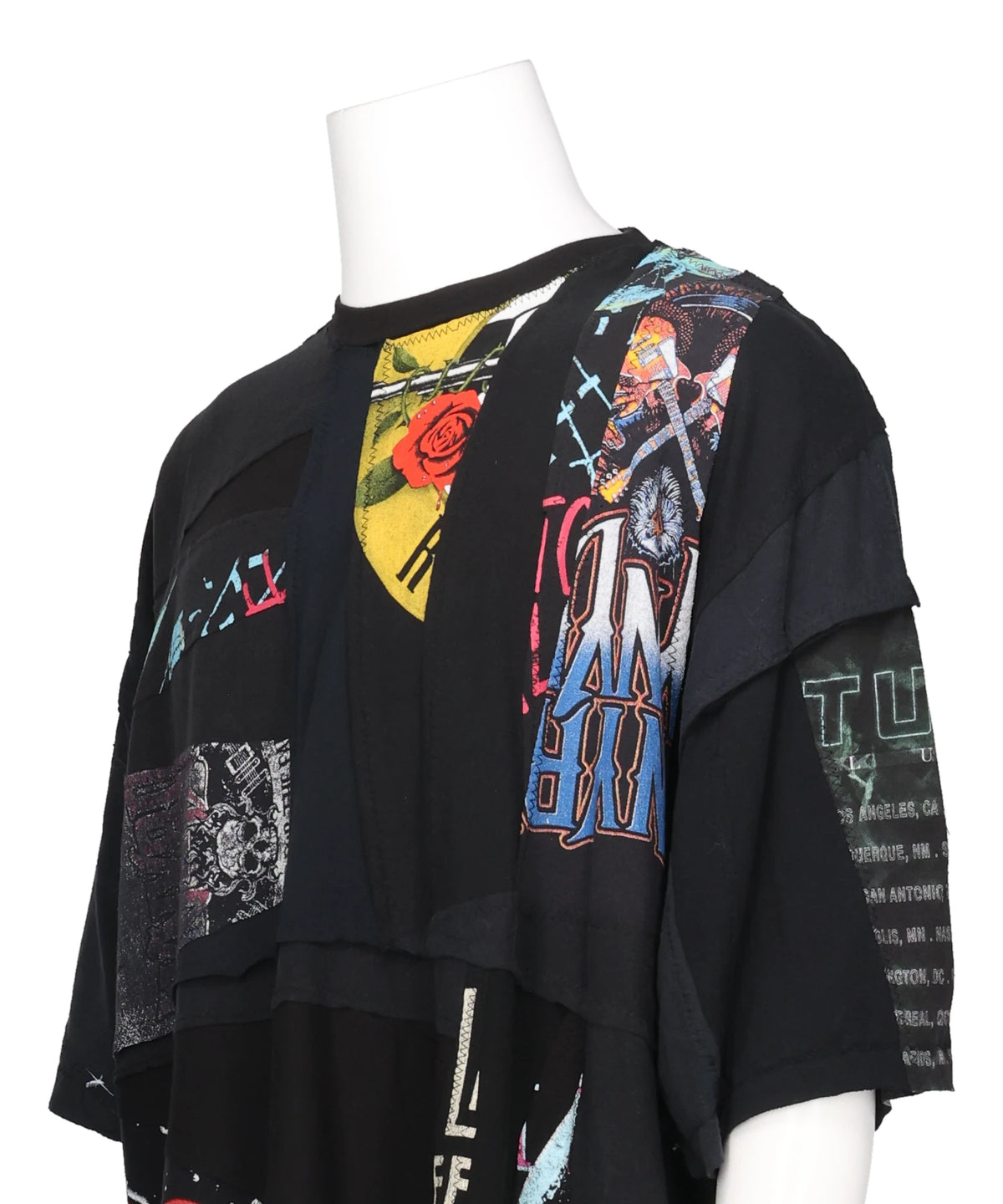NEWSED / PATCHWORK BAND TEE