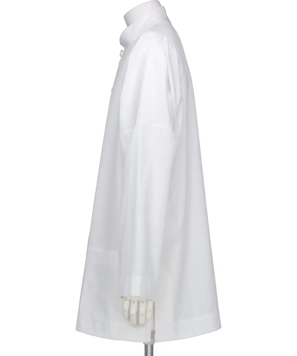 CHINA BUTTON STAND COLLER SHIRT