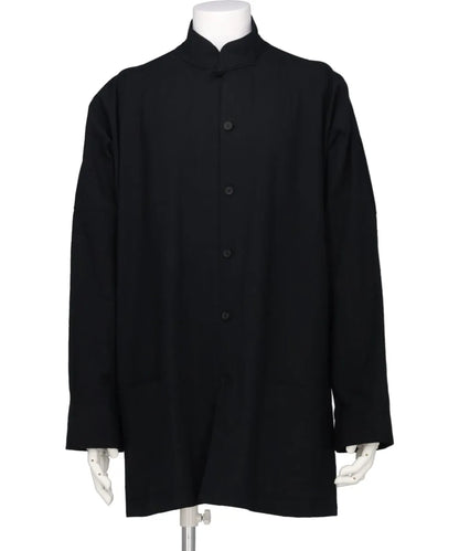 CHINA BUTTON STAND COLLER SHIRT