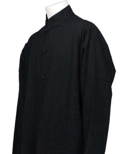 CHINA BUTTON STAND COLLER SHIRT