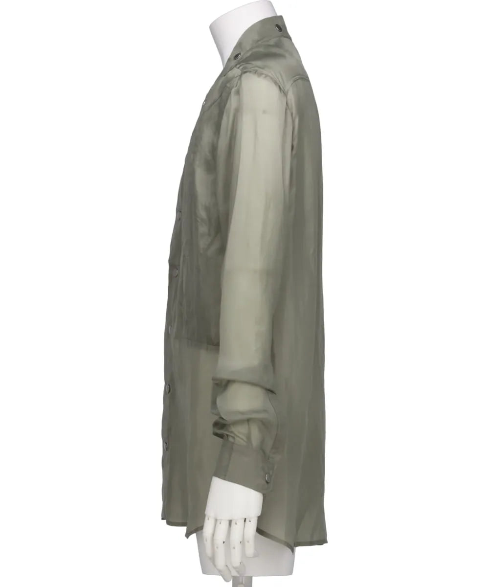 LARRY FOGPOCKET SHIRT - CELADON