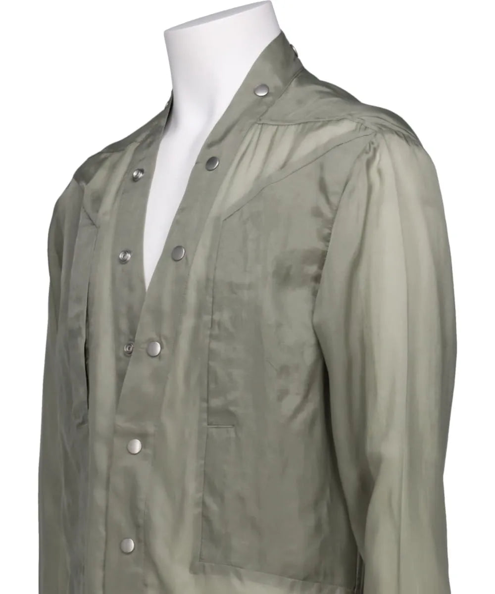 LARRY FOGPOCKET SHIRT - CELADON