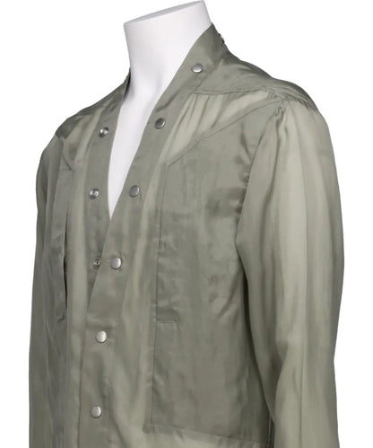 LARRY FOGPOCKET SHIRT - CELADON