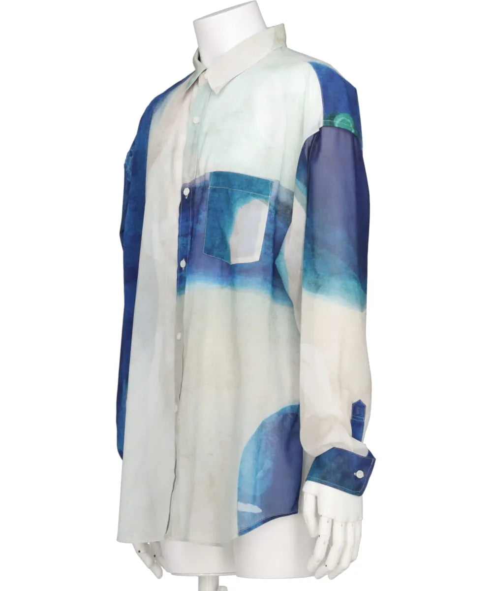 DRAWING L/S SHIRT BY TAKASHI TSUSHIMA