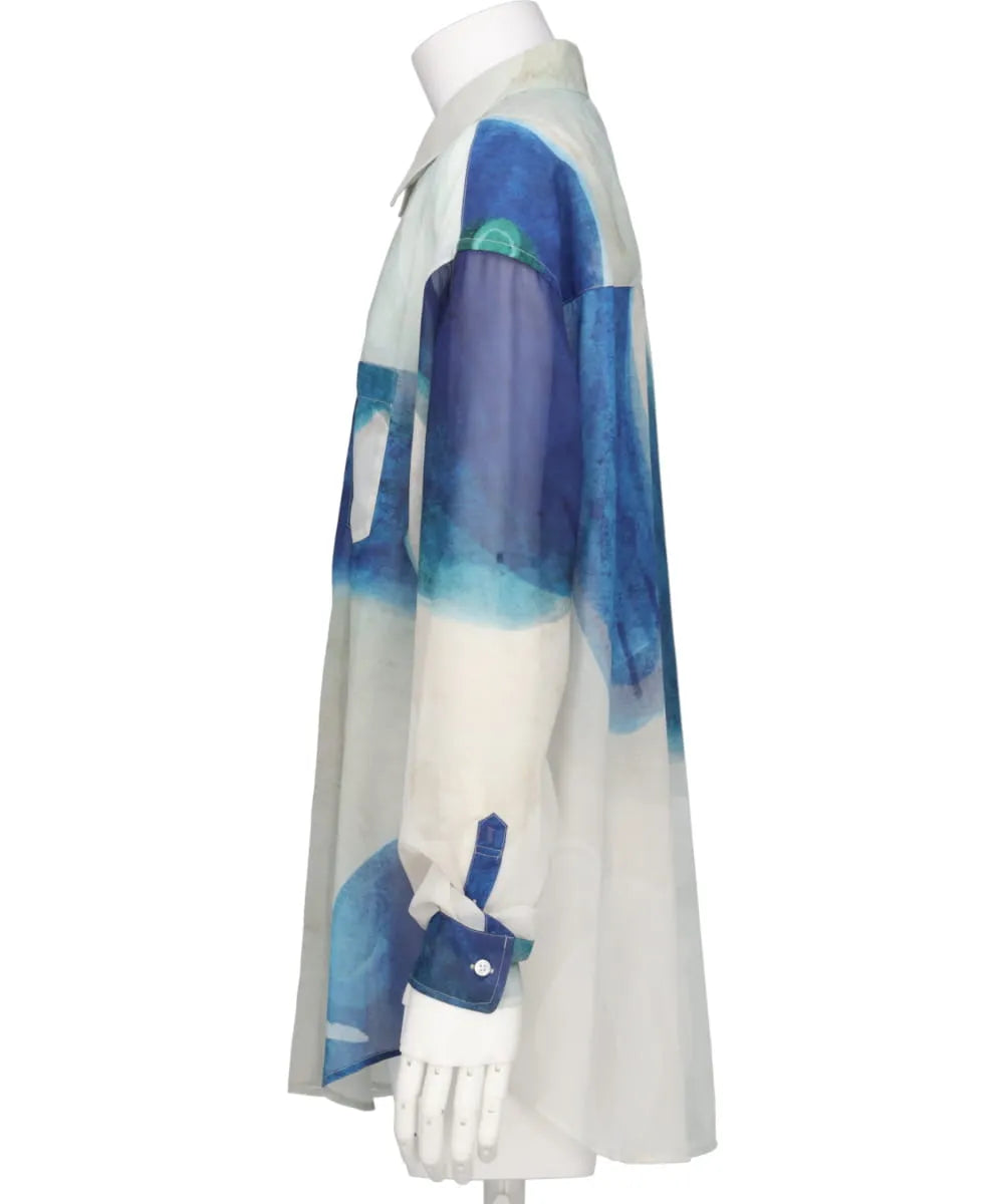 DRAWING L/S SHIRT BY TAKASHI TSUSHIMA