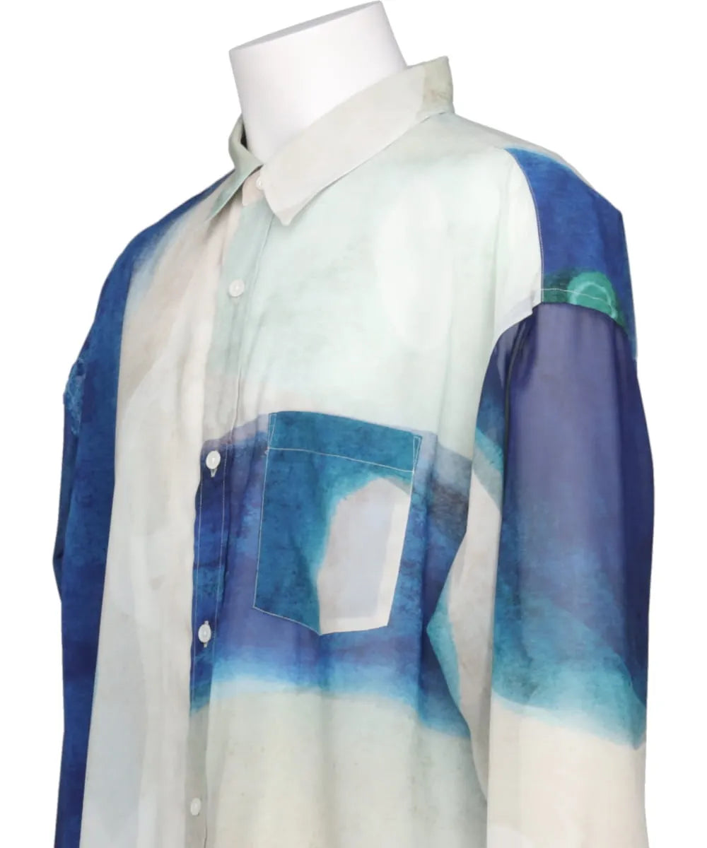 DRAWING L/S SHIRT BY TAKASHI TSUSHIMA