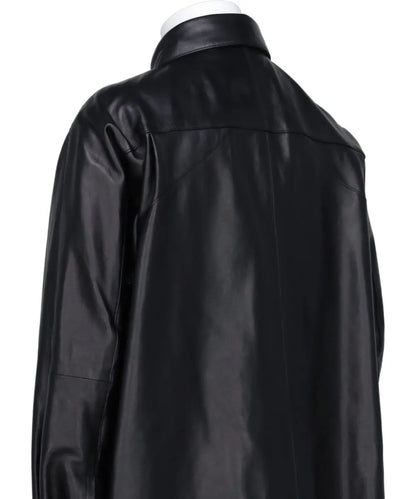 LEATHER OFFICER SHIRT