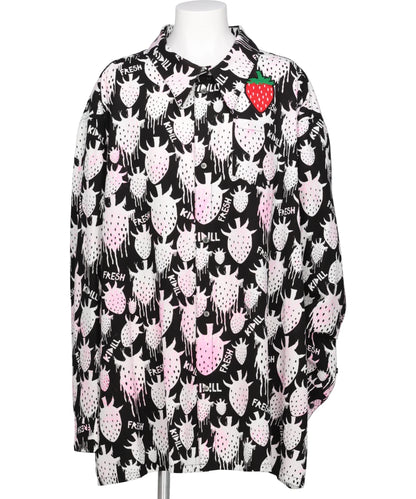 STRAWBERRY OVERSIZED SHIRT