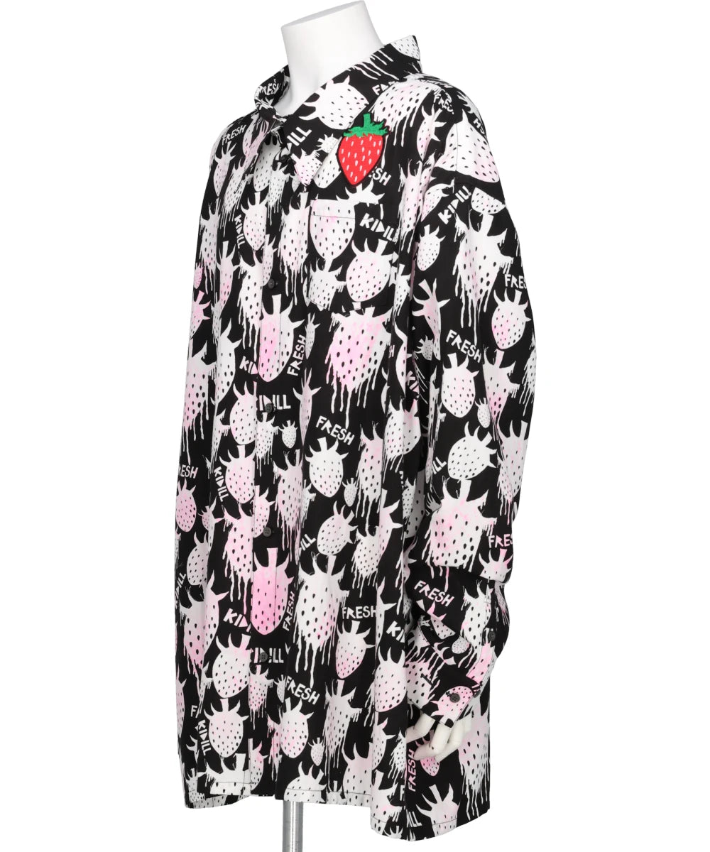 STRAWBERRY OVERSIZED SHIRT