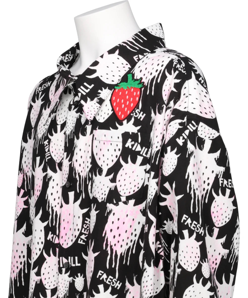 STRAWBERRY OVERSIZED SHIRT