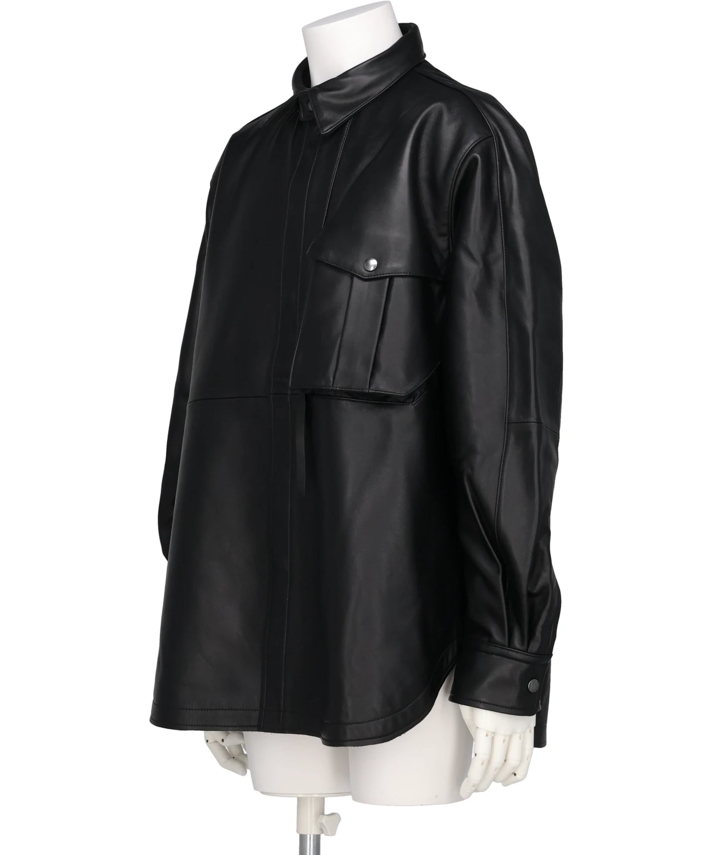 LEATHER PCS SHIRT