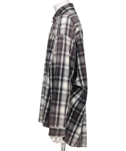 VINTAGE LIKE CHECK L/S SHIRTS