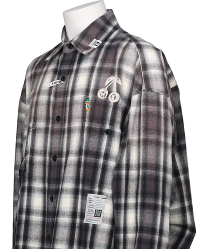 VINTAGE LIKE CHECK L/S SHIRTS