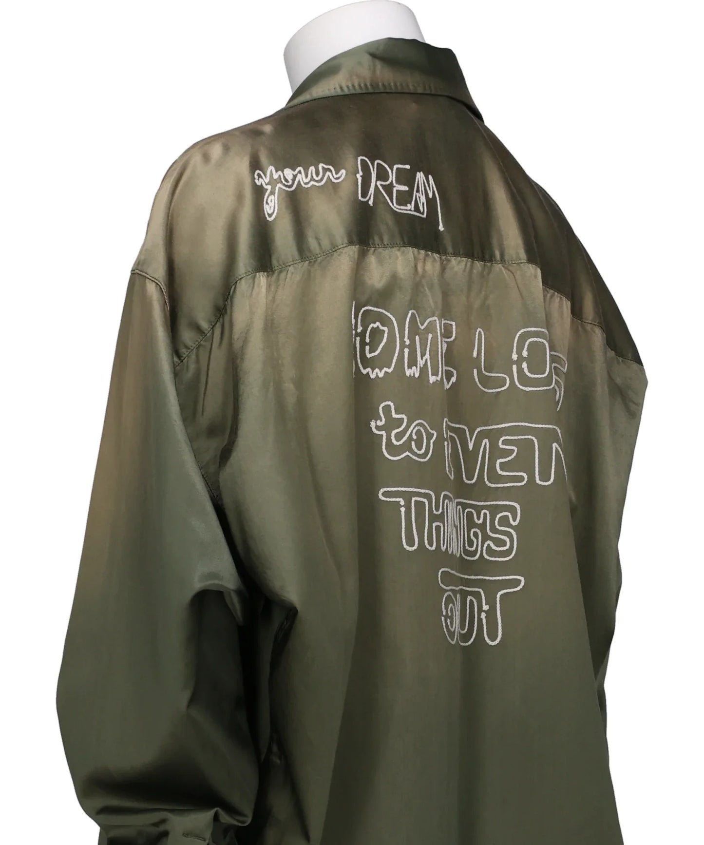 FADED SATIN L/S SHIRTS