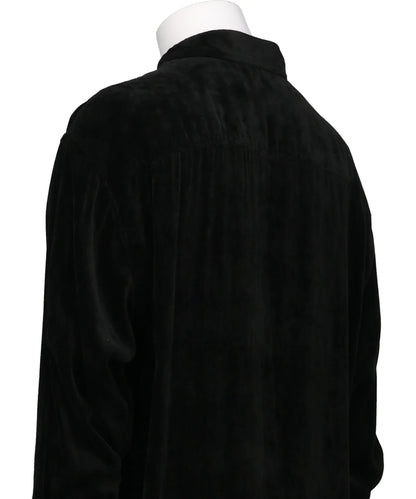 RAYON CORDUROY WESTERN SHIRT