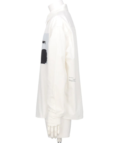 ALMOSTBLACK  YASUHIRO ISHIMOTOWOVEN PRINT DRESS SHIRTS