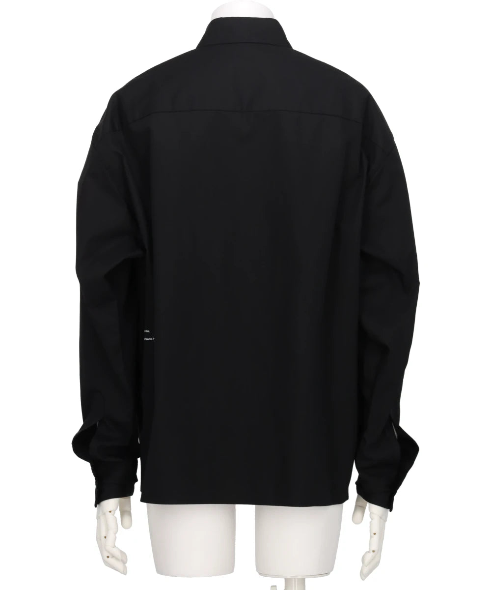 ALMOSTBLACK  YASUHIRO ISHIMOTOWOVEN PRINT DRESS SHIRTS