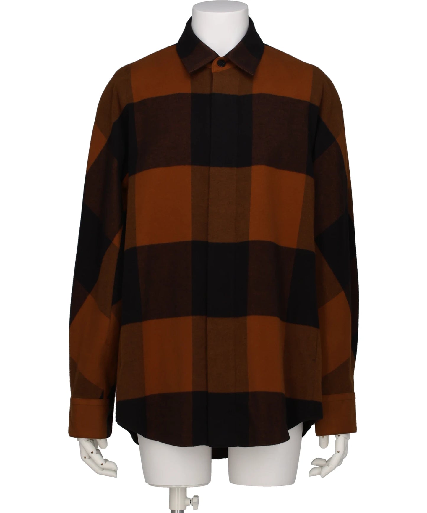 OVERCOAT(オーバーコート)FLANNEL SHIRT IN COTTON FLANNEL