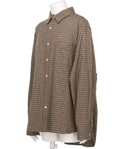 DISTRESSED CHECKED SHIRT