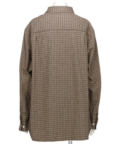 DISTRESSED CHECKED SHIRT