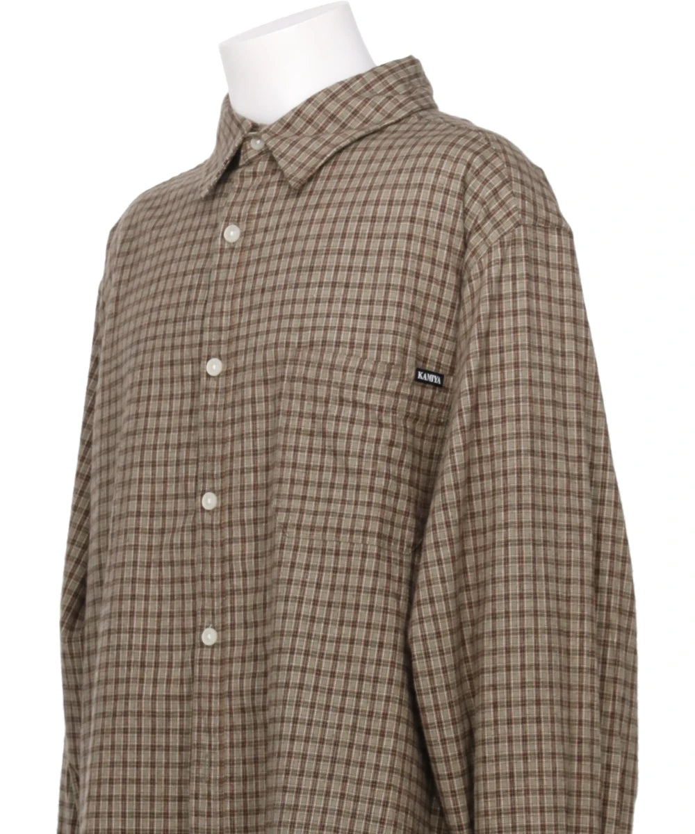 DISTRESSED CHECKED SHIRT