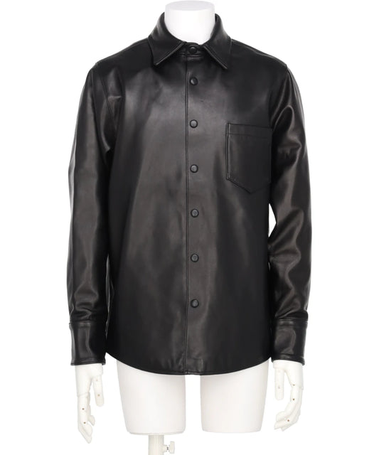ERNEST W.BAKER(アーネスト・W・ベイカー)LEATHER CLASSIC SHIRT