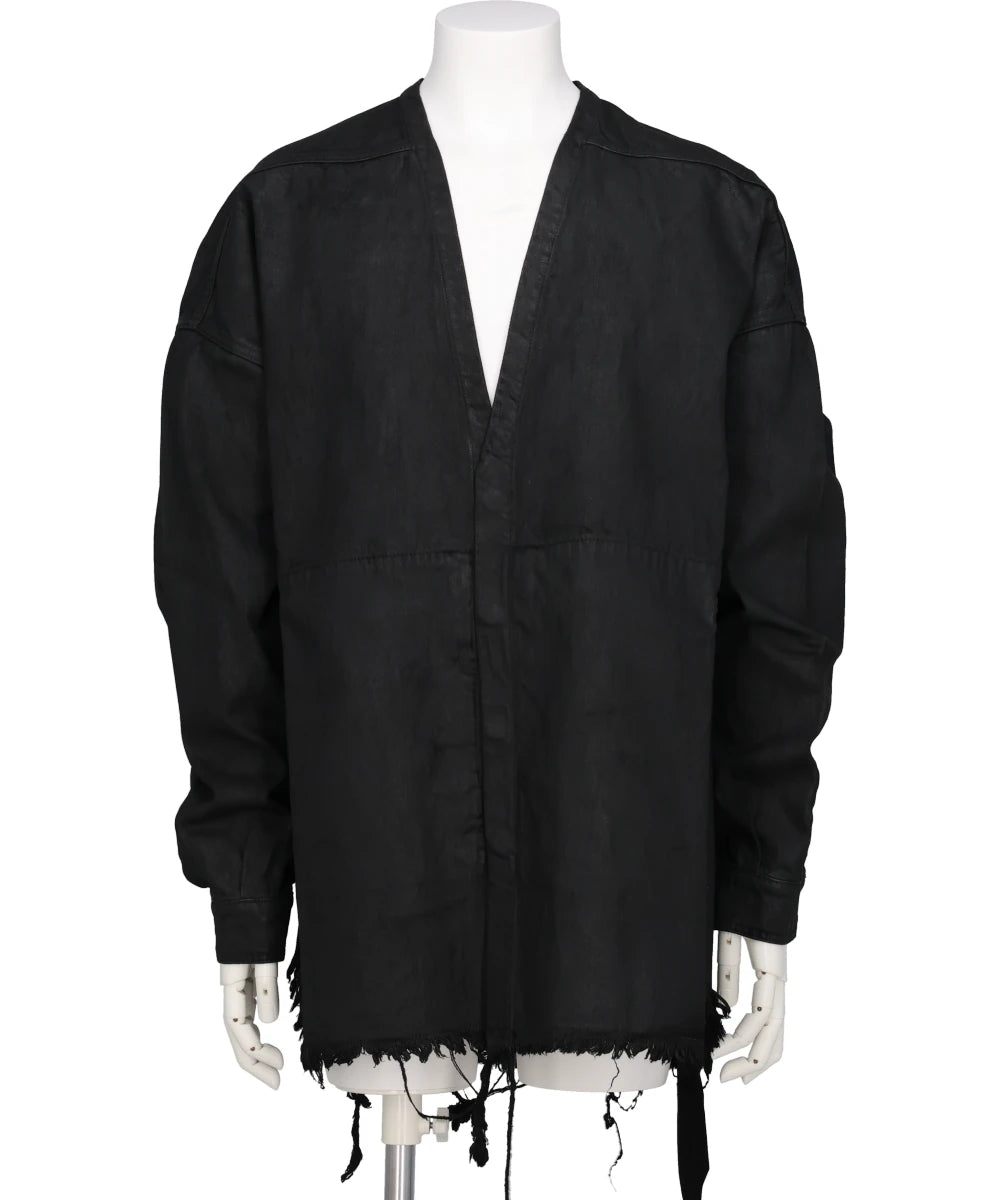 LIDO LARRY SHIRT - BLACK WAX