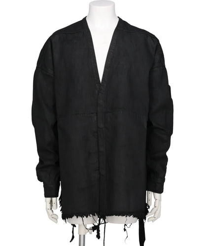 LIDO LARRY SHIRT - BLACK WAX